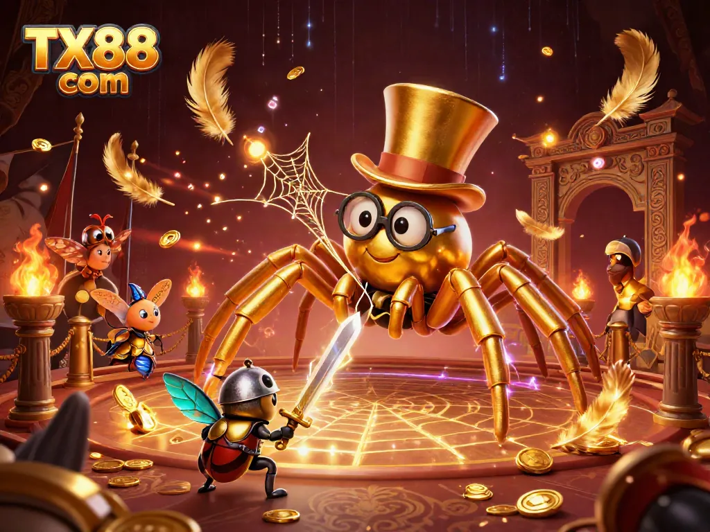 Engage in thrilling gameplay with TX88 com in this vibrant casino-themed illustration.