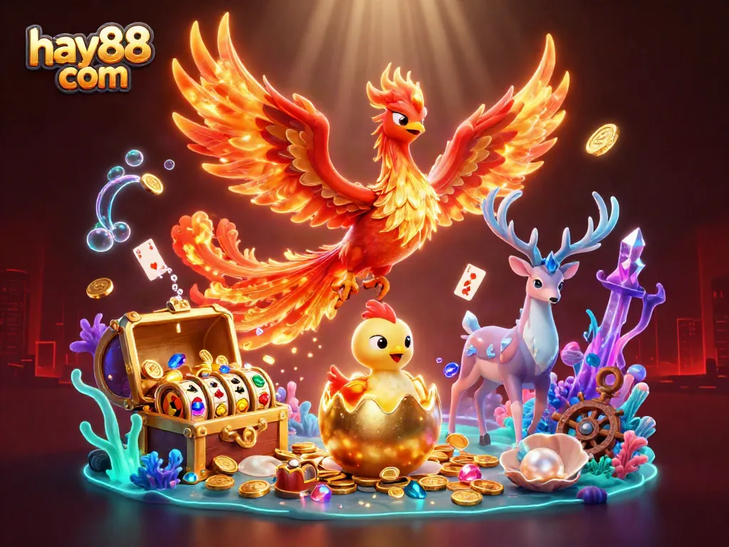 Experience thrilling moments with hay88 com in glamorous casino-style 3D gaming.